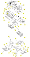 Lionel MPC 8065 8258 Parts List and Exploded Parts Diagram