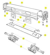 Lionel LTI 6-19116 Parts List and Exploded Parts Diagram