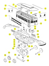 Lionel LTI 6-11809 Parts List and Exploded Parts Diagram