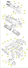Lionel MPC 8051 8961 Parts List and Exploded Parts Diagram