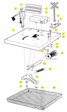 Lionel LTI 6-12892 Parts List and Exploded Parts Diagram