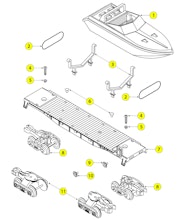 Lionel LTI 6-16661 6-16970 6-16960 Parts List and Exploded Parts Diagram