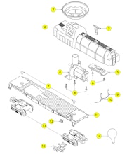 Lionel LTI 6-19824 Parts List and Exploded Parts Diagram