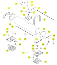 Lionel LTI 6-17902 6-17903 6-17904 6-17905 6-17906 Parts List and Exploded Parts Diagram