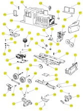 Lionel MPC 8264 8368 Parts List and Exploded Parts Diagram