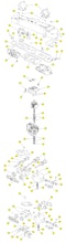 Lionel MPC 8272 8551 8558 8762 Parts List and Exploded Parts Diagram