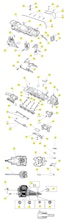 Lionel MPC 3100 8002 8003 8215 8309 8615 Parts List and Exploded Parts Diagram