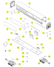 Lionel LTI 6-19155 Parts List and Exploded Parts Diagram