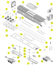 Lionel LTI 6-19162 Parts List and Exploded Parts Diagram
