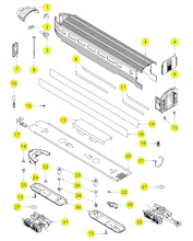 Lionel LTI 6-19163 Parts List and Exploded Parts Diagram