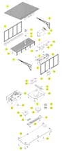 Lionel LTI 6-12929 Parts List and Exploded Parts Diagram