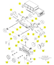 Lionel LTI 6-18430 Parts List and Exploded Parts Diagram