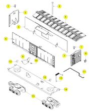 Lionel LTI 6-16719 Parts List and Exploded Parts Diagram
