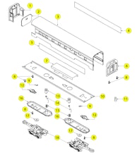 Lionel LTI 6-19137 6-19151 6-19138 6-19152 Parts List and Exploded Parts Diagram