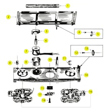 Lionel 3461 Parts List and Exploded Parts Diagram