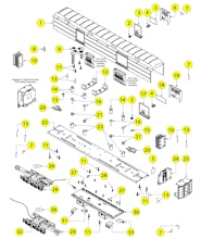Lionel LTI 6-19056 6-19080 Parts List and Exploded Parts Diagram