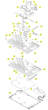 Lionel 6-65121 6-65122 Parts List and Exploded Parts Diagram