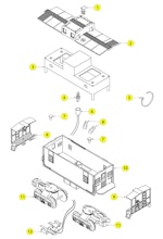 Lionel LTI 6-16559 6-16562 6-16573 6-16561 Parts List and Exploded Parts Diagram