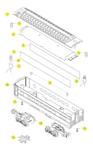 Lionel LTI 6-15105 6-15107 6-15108 6-16084 Parts List and Exploded Parts Diagram