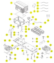 Lionel LTI 6-19737 Parts List and Exploded Parts Diagram