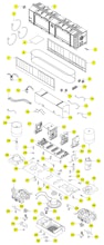 Lionel LTI 6-19845 Parts List and Exploded View Parts Diagram