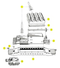 Lionel 6544 Parts List and Exploded Parts Diagram