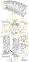 Lionel LTI 6-14167 Parts List and Exploded Parts Diagram