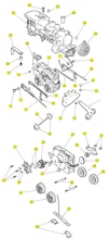 Lionel MPC 8300 8500 8502 Parts List and Exploded Parts Diagram