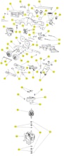 Lionel MPC 8004 8104 8701 Parts List and Exploded Parts Diagram