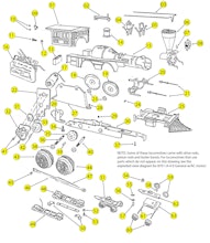 Lionel MPC 8005 8410 8315 8630 Parts List and Exploded Parts Diagram