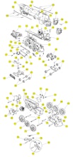 Lionel MPC 8206 8603 8900 Parts List and Exploded Parts Diagram