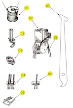 Lionel Postwar 100-25 Parts List and Exploded Parts Diagram