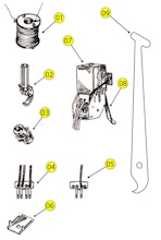 Lionel Postwar 100-4 Parts List and Exploded View Diagram