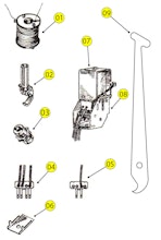 Lionel Postwar 773-300 Parts List and Exploded Parts Diagram