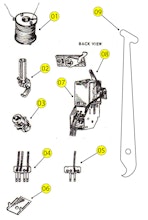 Lionel Postwar 100-16 Parts List and Exploded Parts Diagram