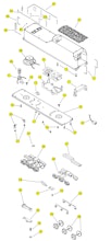 Lionel LTI 6918006T01 6918011T01 Parts List and Exploded Parts Diagram