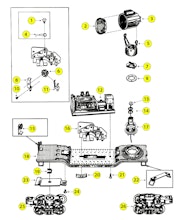 Lionel 3520 3620 Parts List and Exploded Parts Diagram