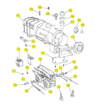 Lionel MPC 8200 8209 Parts List and Exploded Parts Diagram