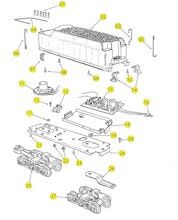 Lionel MPC 8406-T1 8606-T1 6918002T01 Parts List and Exploded Parts Diagram