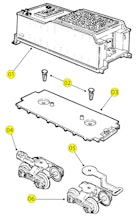 Lionel MPC 8040T-1 Parts List and Exploded Parts Diagram