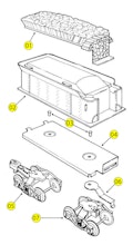 Lionel MPC 8004-T1 Parts List and Exploded Parts Diagram
