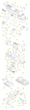 Lionel LTI 18812 18816 Parts List and Exploded Parts Diagram
