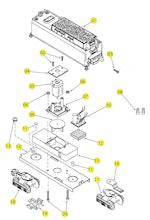 Lionel LTI 16673 6918632T01 6918633T01 Parts List and Exploded Parts Diagram