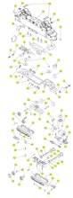 Lionel LTI 48008 48010 Flyer EP-5 Parts List and Exploded Parts Diagram