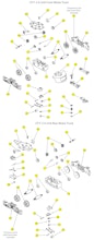 Lionel LTI F-3A Powered Unit Trucks Parts List and Exploded Parts Diagram