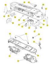 Lionel LTI 18125 Parts List and Exploded Parts Diagram