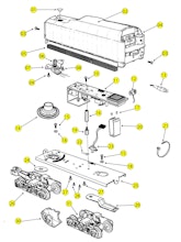 Lionel LTI 6918049T01 Parts List and Exploded Parts Diagram