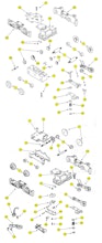 Lionel LTI GP-7 GP-9 Trucks for AC Motor Parts List and Exploded Parts Diagram