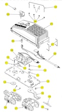 Lionel LTI 6918054T01 Parts List and Exploded Parts Diagram
