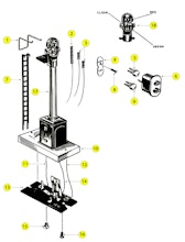 Lionel 253 Parts List and - Exploded View Parts Diagram